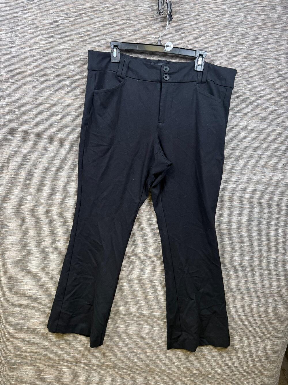 Torrid Pants Womens 18R Black Bootcut Ponte Trouser Studio Work Career Stretch